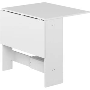 TemaHome Сгъваема маса за хранене с бял плот 76x28 cm Papillon - TemaHome (82050.859502)