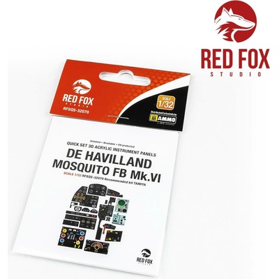 Tamiya Red Fox Studio Kft. De Havilland Mosquito FB Mk.VI for kit 1:32