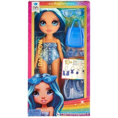 MGA Entertainment Rainbow High: Плажна кукла - Скайлър (507307EUC)