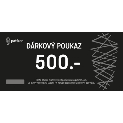 Patizon dárkový poukaz 500 Kč