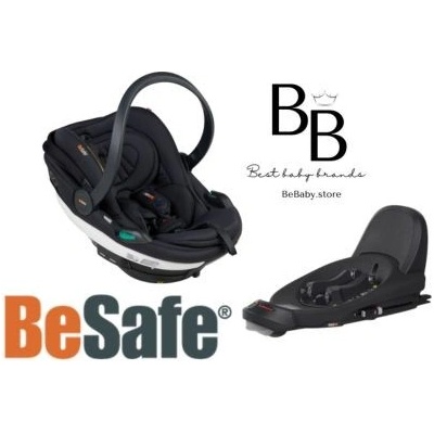 BeSafe GO BEYOND Isofix 2025 black soft breeze