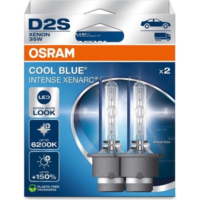 Osram Cool Blue Intense Next Gen D2S 85V 35W 66240CBN-2HB 2ks Ecopack