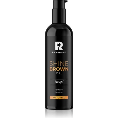 BYROKKO Shine Brown Tan Up! продукт за ускоряване и удължаване ефекта на загар 150ml