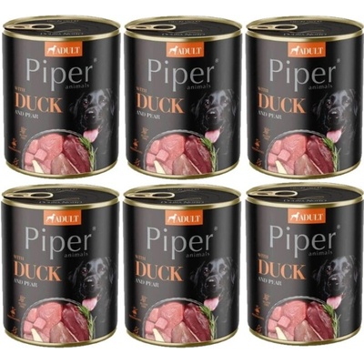 Dolina Noteci Piper s kačkou a hruškou 6 x 800 g