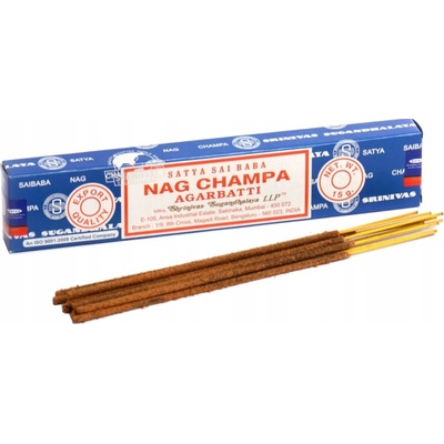 Satya Sai Baba vonné tyčinky Nag Champa Agarbatti 15 g – Zbozi.Blesk.cz