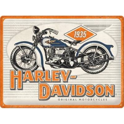 Nostalgic Art Plechová Ceduľa Harley-Davidson 1935