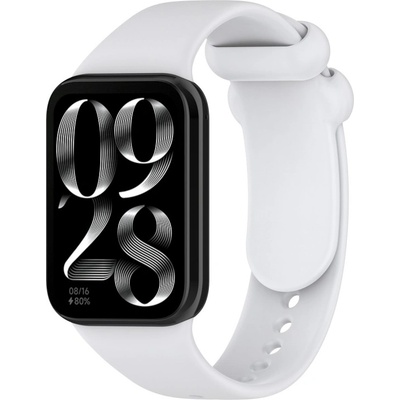 VSECHNONAMOBIL BUTTERFLY Silikonový řemínek pro Xiaomi Smart Band 8 Pro světle šedý 71858