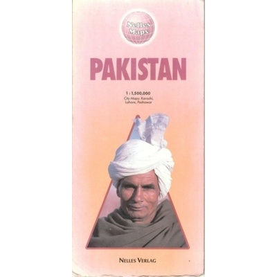 Mapa Pakistan 1:1 500 000
