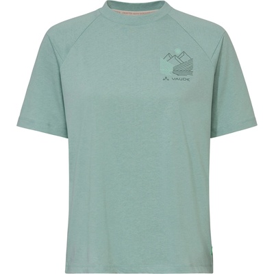Vaude Дамска фланелка с къс ръкав за колоездене Vaude Women's Cyclist Casual Shirt T-shirt - Dusty Fern - размер 38 (EU) (916-4354-0412)