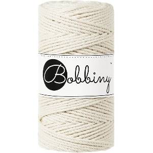 Bobbiny 3PLY Macramé Rope 3 mm 100 m Natural юта (TS-E008)