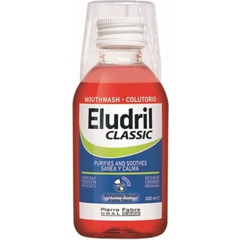 Elgydium Eludril Clasic ústní voda (Antibacterial and Analgesic) 200 ml