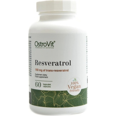 OstroVit Resveratrol VEGE 60 kapsúl