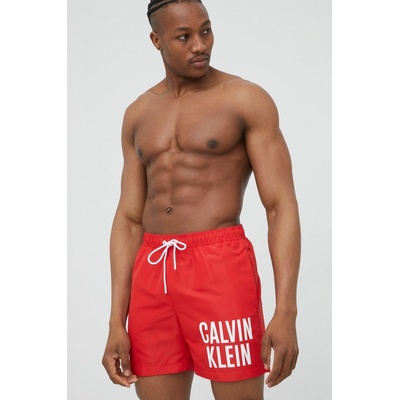 Calvin Klein plavkové šortky červená