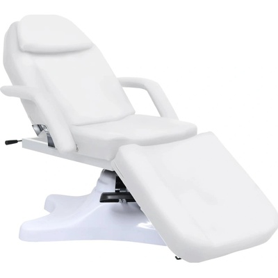 vidaXL Masážní stůl bílý 180 x 62 x (86,5–118) cm
