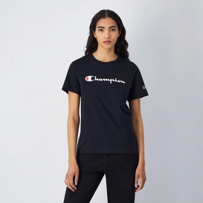 Champion Dámske tričko Big Logo Jersey Black