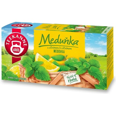 Teekanne Meduňka citrón bylinný čaj 20 sáčků 30 g