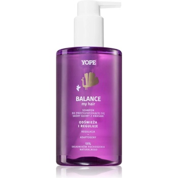YOPE BALANCE my hair почистващ шампоан за мазна кожа на скалпа 300ml