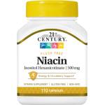 21st Century Niacin Flush Free, 500 mg, 110 капсули, 21st Century (9183)