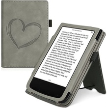 KW Mobile Brushed Heart KW5481704 pre Pocketbook 616/617/627/628/632/633 šedé