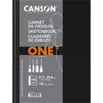 Canson One 27, 9x35, 6 cm, вертикална, 100 g/m2, лепена бяла хартия за рисуване C200006424 (C200006424)