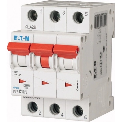 Eaton 3p D 10A 10kA PL7