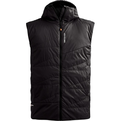 Ortovox Мъжки вълнен елек Ortovox Swisswool Piz Duan Vest Merino vest - Black Raven - размер XL (032-1490-0114)
