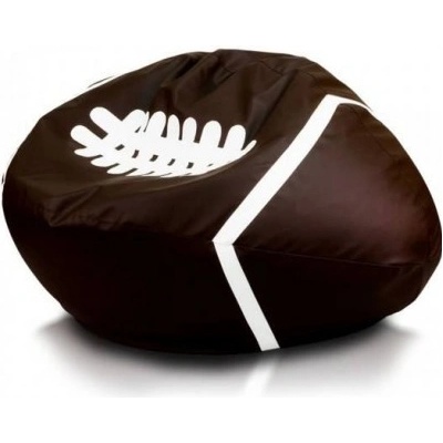 Ecopuf Rugby ekokůže E13 Tmavě hnědá