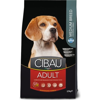 Cibau dog Adut Medium 2,5 kg