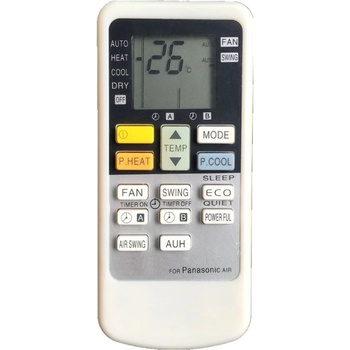 съвместим Panasonic a75c3077, cs-re12jkr, cwa75c3077 - заместител дистанционно управление (a75c3077, cs-re12jkr, cwa75c3077)