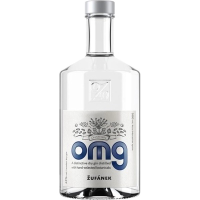 Žufánek Omg Gin 45% 0,5 l (holá láhev) – Zbozi.Blesk.cz