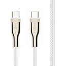 Fixed FIXDB-CC12-WH s konektory USB-C/USB-C a podporou PD, 1,2m, bílý
