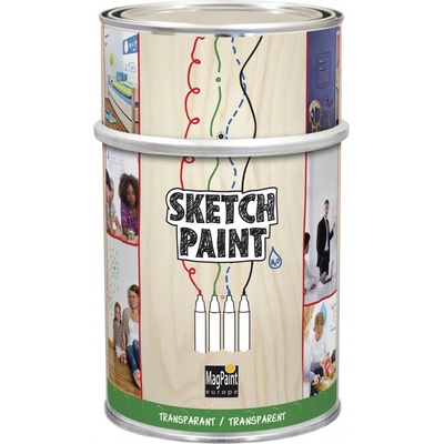 MagPaint Sketchpaint popisovateľný lak transparentný 0,5L Transparentná lesklá