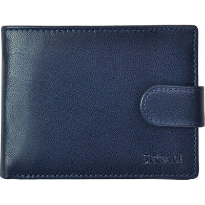Segali pánská kožená 2511 navy blue