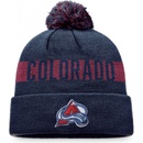 Fanatics pánská Zimní čepice Colorado Avalanche Fundamental beanie Cuff with Pom