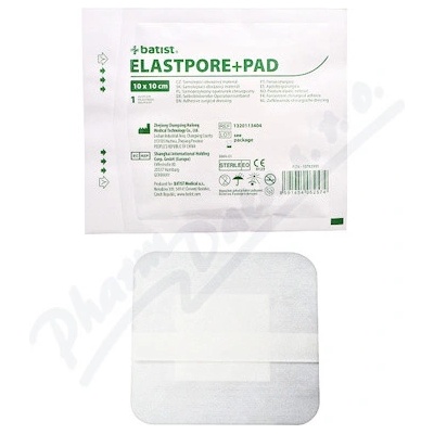Elastpore + Pad náplast samolep. sterilní 10 x 10 cm
