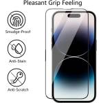  Стъклен протектор Full Glue за Apple iPhone 15 Pro Max
