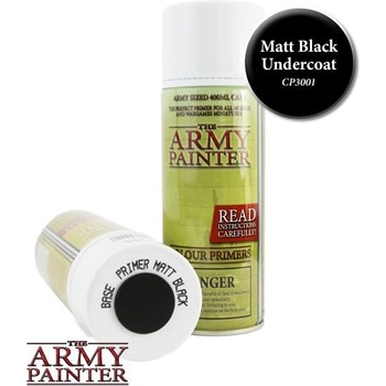 Army Painter Base Primer Matt Black Spray 400ml