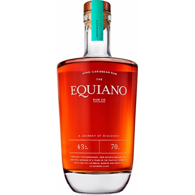 The Equiano Rum 43% 0,7 l (holá láhev)