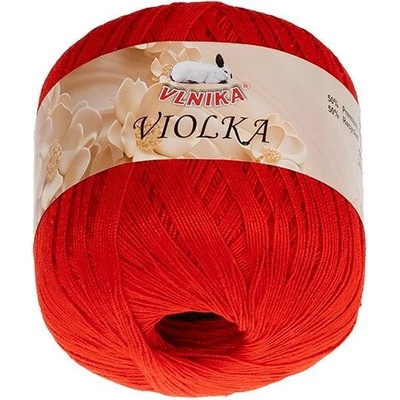 BELLATEX Priadza Violka 50 g – 125 červená