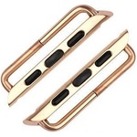 Hoco Алуминиев адаптер за всякакъв тип каишки за Apple Watch 42мм - Hoco Apple Watch Band Adapter (розово злато) (AWBA-RG-42)