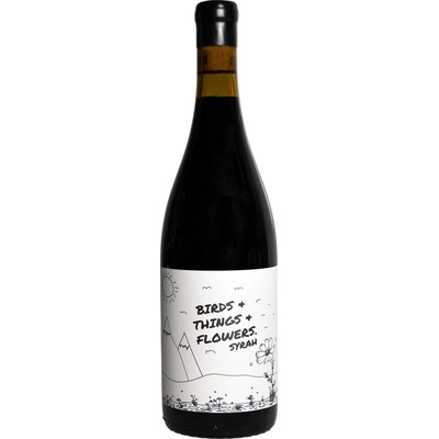 Upsidedown Birds Things Flowers Syrah 2022 Červené 13,5% 0,75 l (holá láhev)