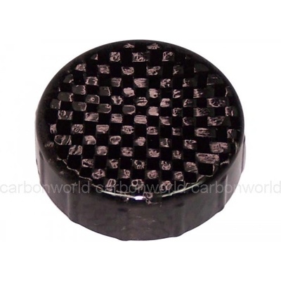 CARBON WORLD Víčko nádobky brzdové/spojkové kapaliny CARBONWORLD M34x4 mm pro DUCATI - CARBON
