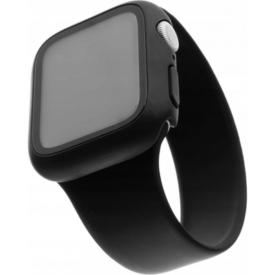 FIXED Ochranné pouzdro Pure+ s temperovaným sklem pro Apple Watch 44 mm FIXPUW+-434-BK