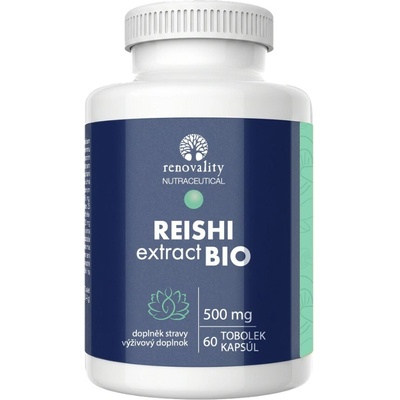 Renovality REISHI extract BIO 60 tobolek