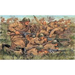 Italeri Комплект модел фигури 6057 - Втората световна война - РУСКА ПЕХОТА (1: 72)