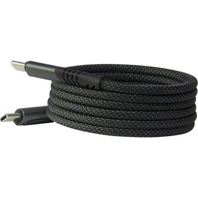 USB-C / USB-C Audi 2.0 Кабел 20V 3A 60W - Черен (6955250228701)