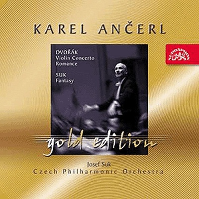 Suk Josef, Česká filharmonie/Ančerl Kare - Ančerl _ Gold Edition 8 Dvořák - Koncert a Romance pro housle a orchestr Suk - Fantazie pro housle a orchestr CD