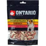 ONTARIO Деликатес Онтарио пиле и треска, сандвич 70г (214-509)
