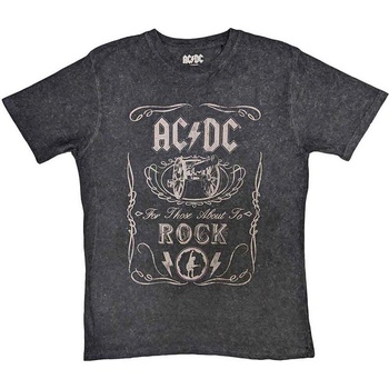 AC/DC Cannon Swig Wash Collection Dip-Dye On Black L Риза (ACDCTS93MDD03)