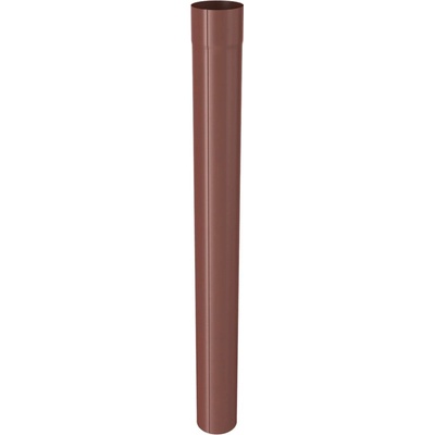 Zambelli Svodová roura kruhová 100 mm 1 m RAL 3009 tmavě červená